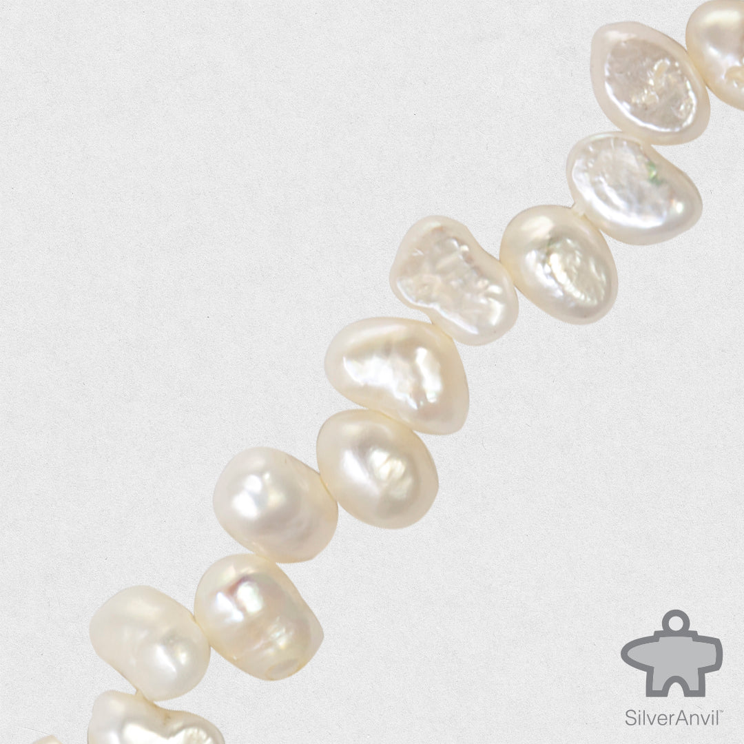 Freshwater Pearl Beads-White