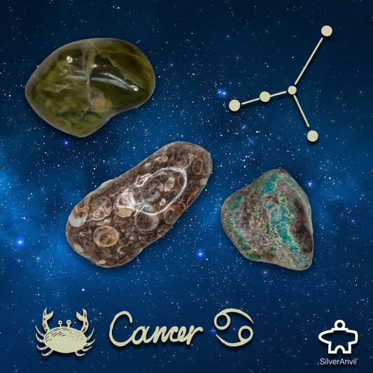 Cancer Zodiac Healing Stone Set