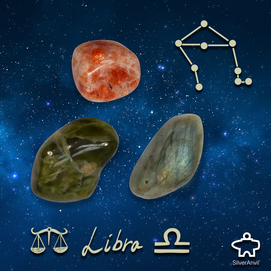 Libra Zodiac Healing Stone Set
