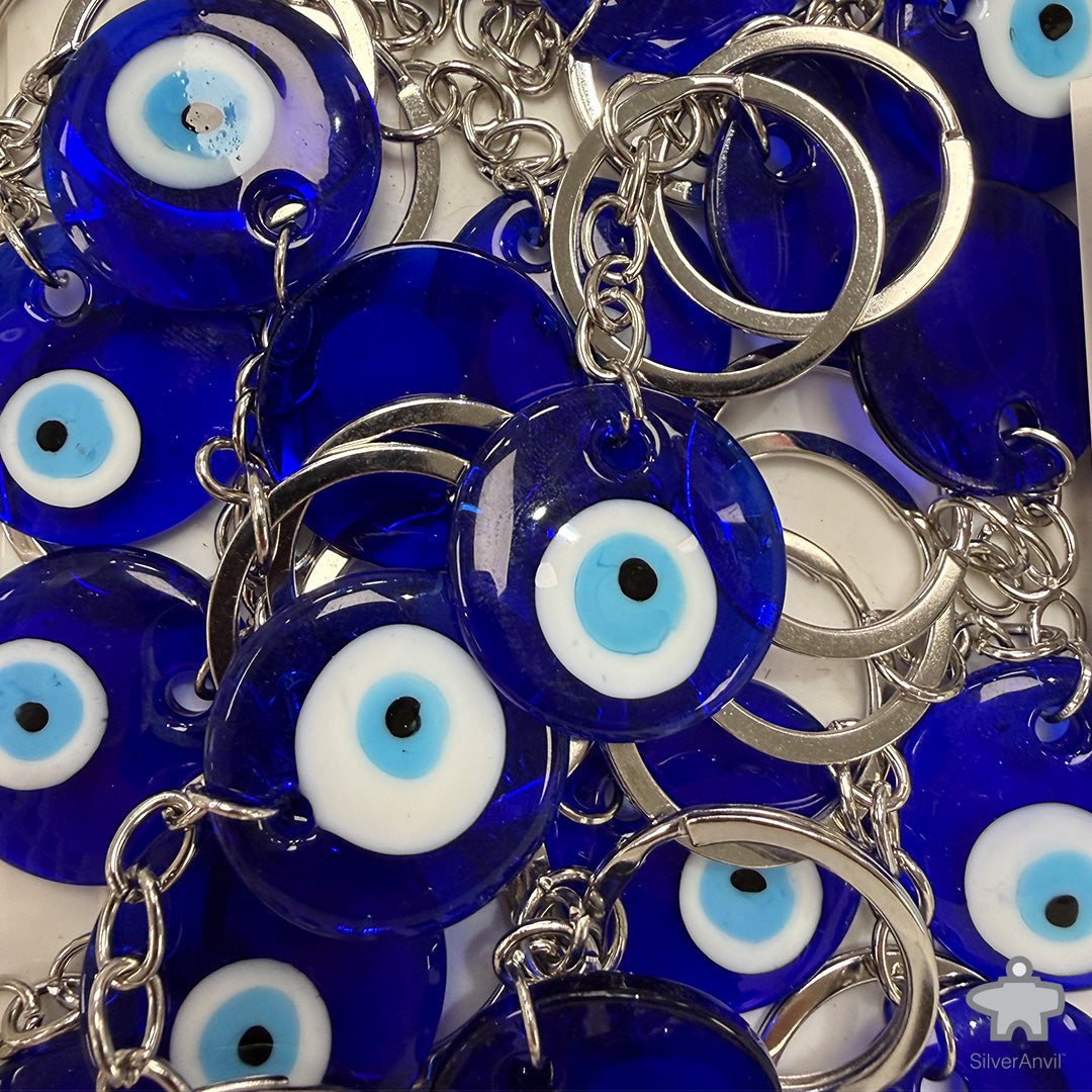 Evil Eye Keychain or Bag Charm