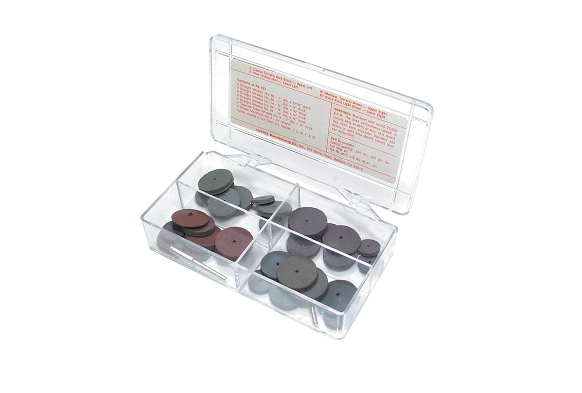 Cratex Assortment, 46 Pieces