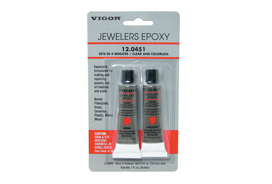 Vigor Jeweler's Epoxy, Item No. 12.0451