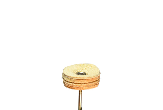 Mounted Chamois Miniature Buff,  1" Diameter