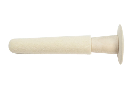 Combination Felt Ring and Knife Edge Wheel Buff, 3"