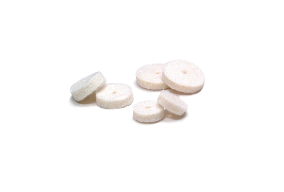 Miniature Felt Wheel Assortment