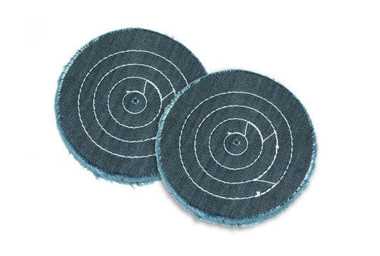 Denim Polishing Buff, 4" x 40 Ply