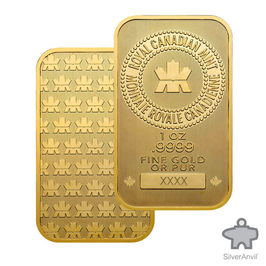 Royal Canadian Mint Gold Bar - 1 oz