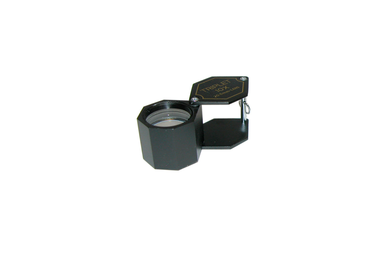 Large Hex Diamond Cut Loupe