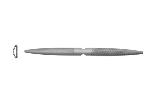 Grobet USA Swiss Pattern Precision 8" Vul-Crylic