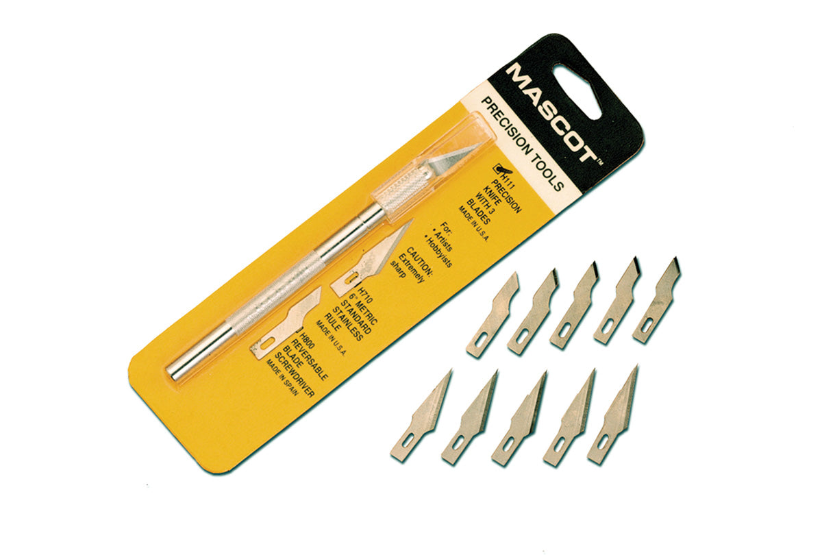 Bench Knife, Light Duty with 3 Blades