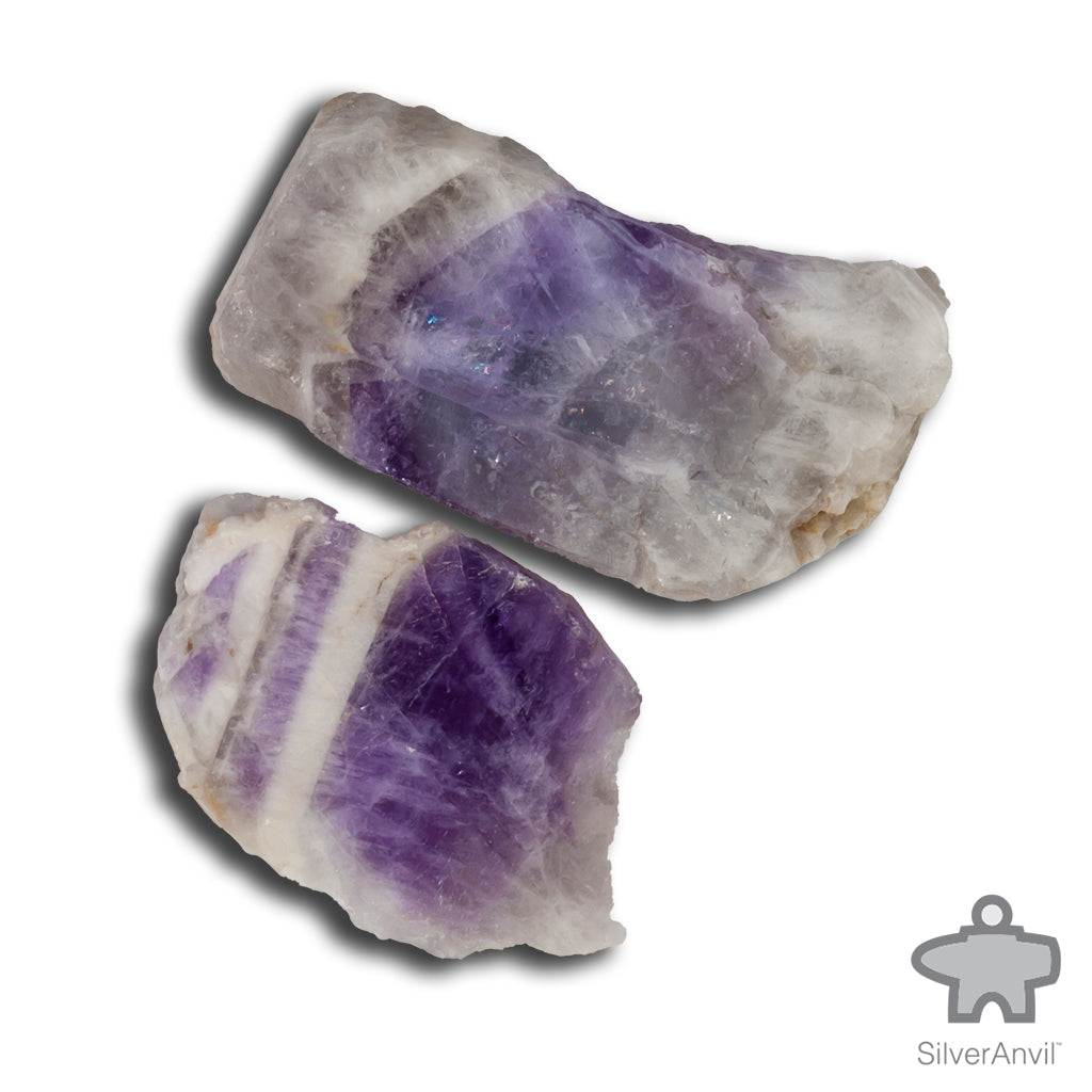 Amethyst Chevron Banded slabs
