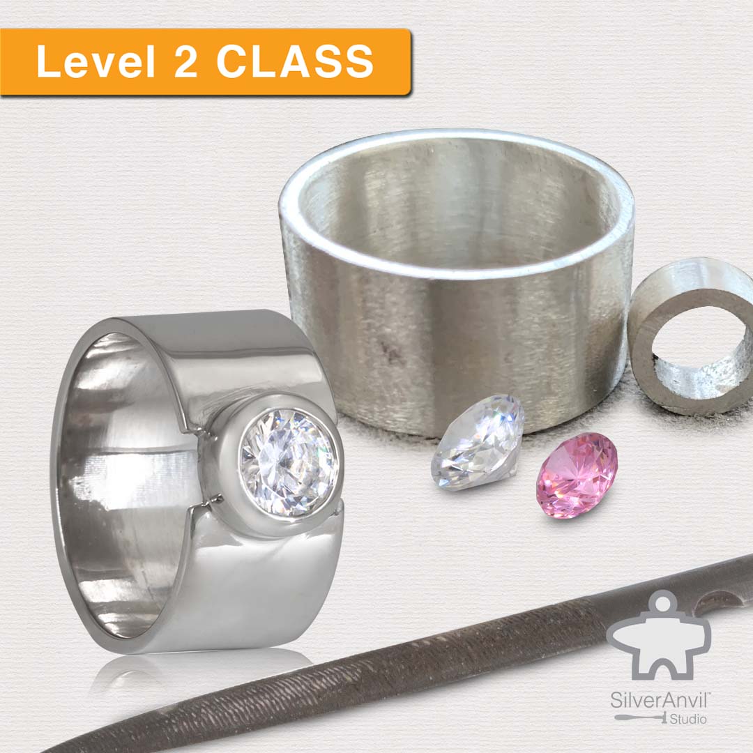 Bezel Set Solitaire Ring Class