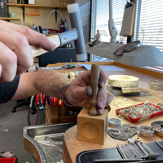 Block Wood Doing 2 Punch