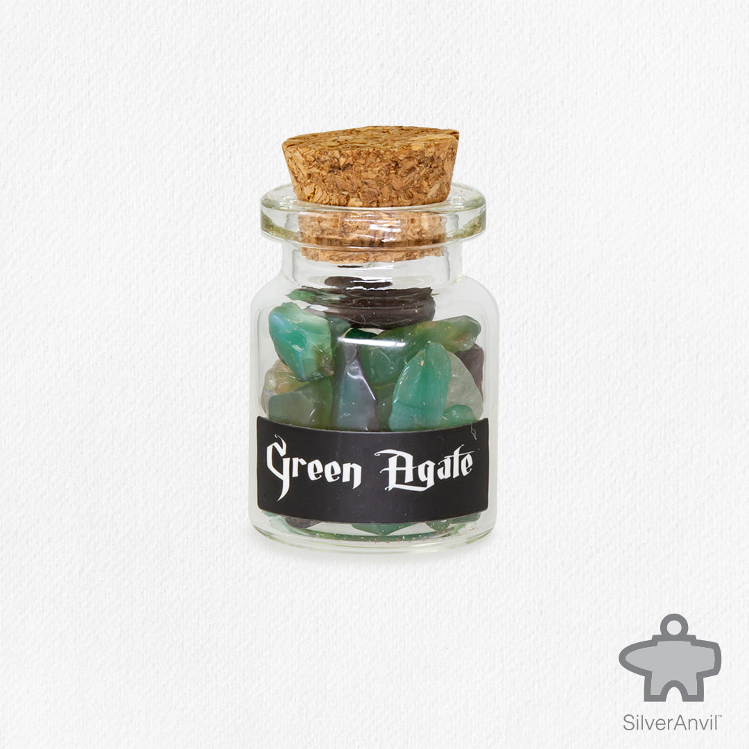 Green Agate - Bottle
