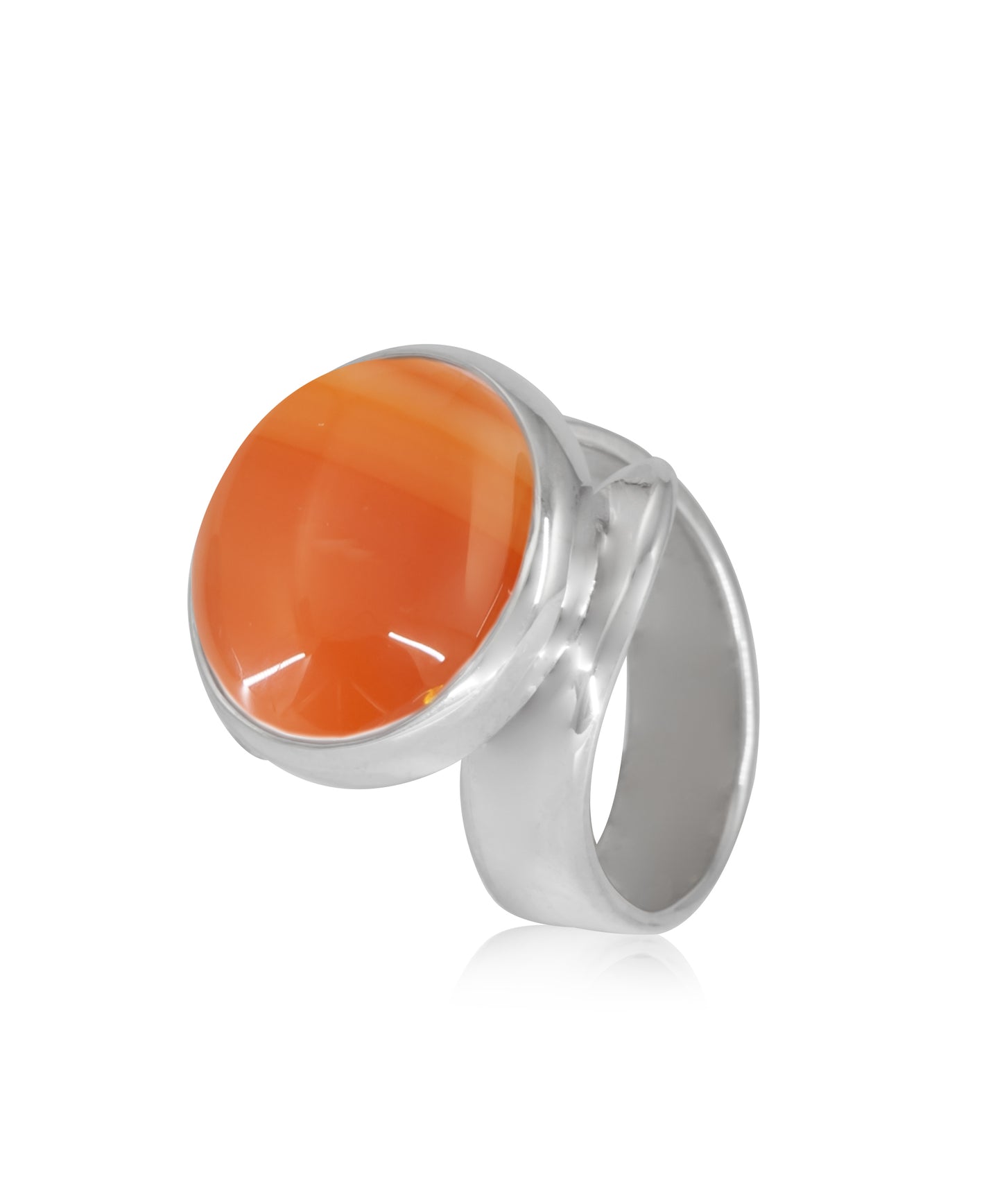 Cabochon Bypass Ring Class