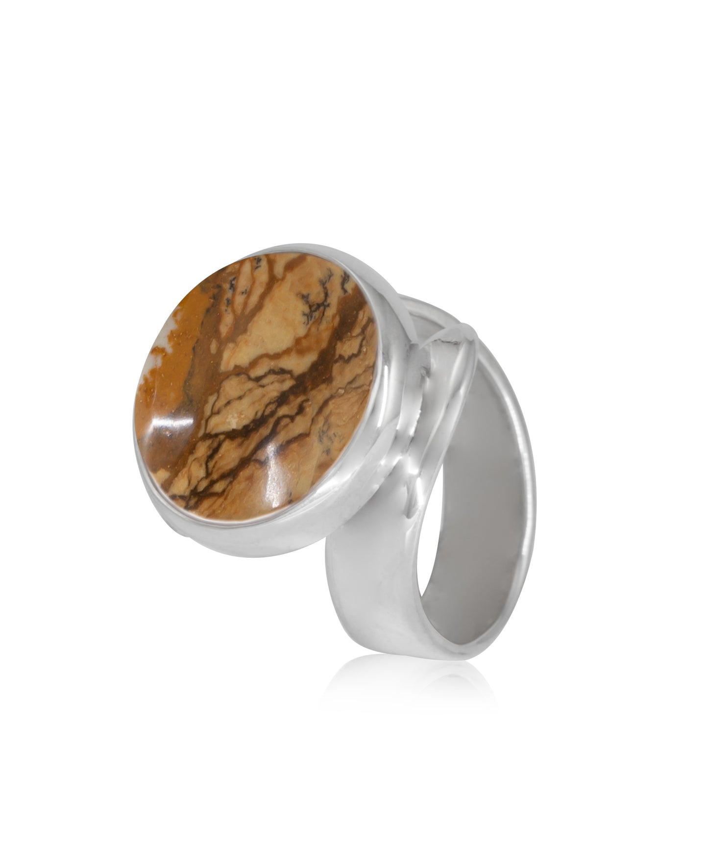 Cabochon Bypass Ring Class