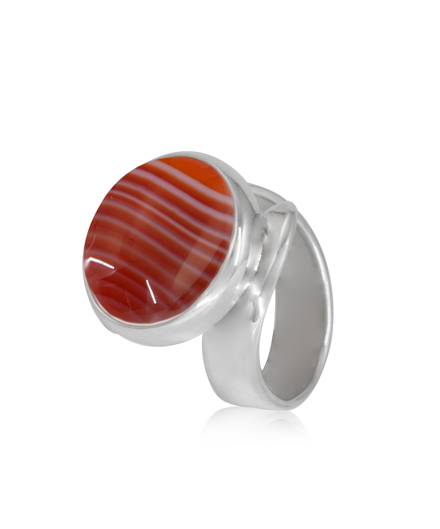 Cabochon Bypass Ring Class