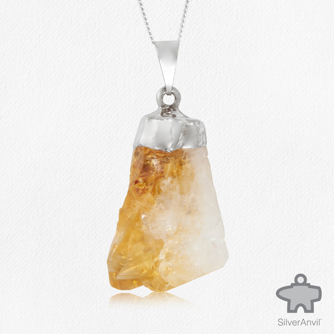 Citrine Crystal Pendant