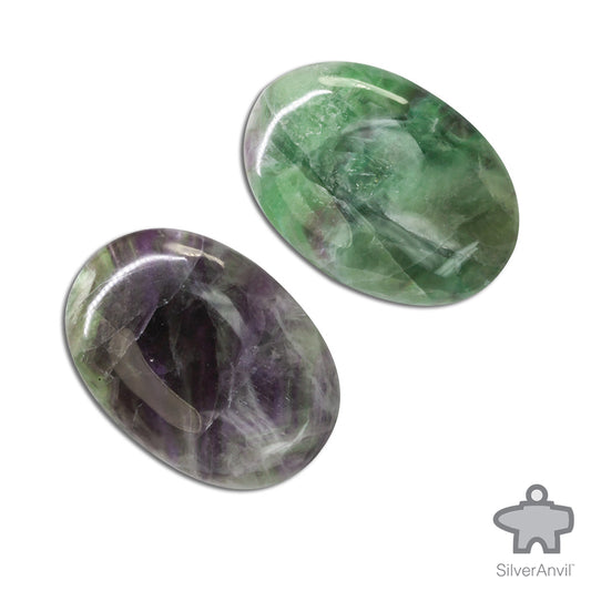 Fluorite XL palm stones