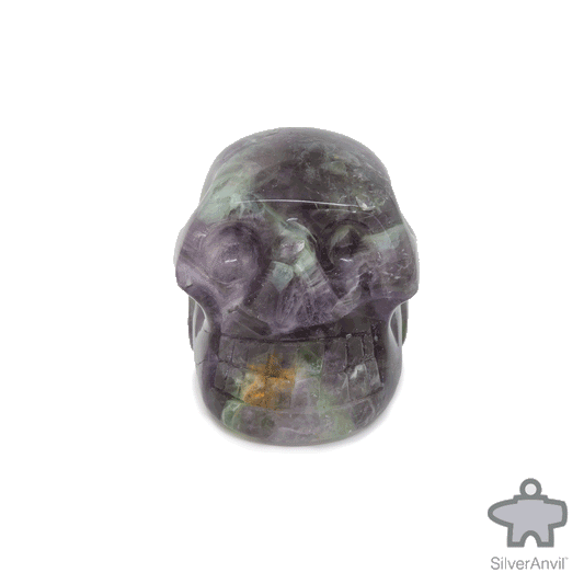 Fluorite Crystal Skull