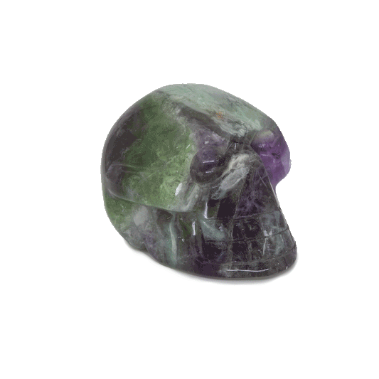 Fluorite Crystal Skull
