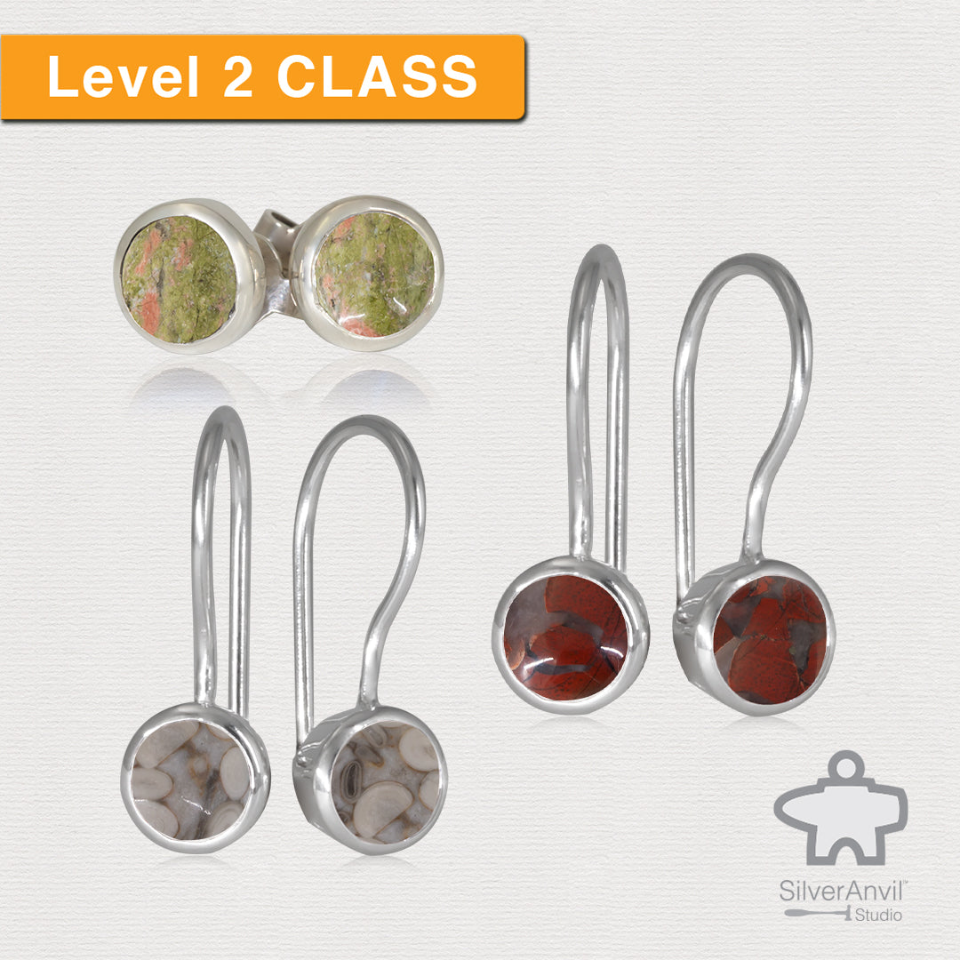 Bezel Set Earring Class