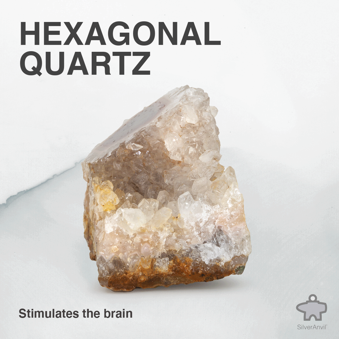 Hexa Rocks Hexagonal Quartz – Silver Anvil Rock and Gem