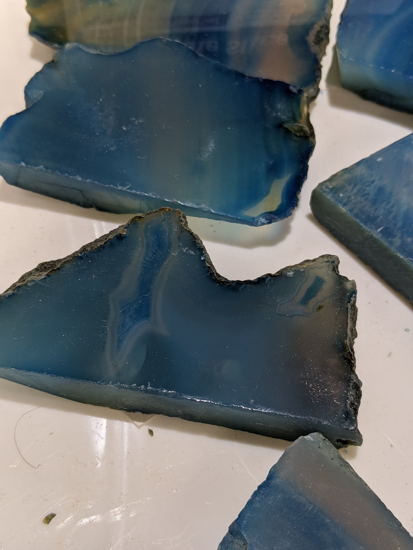 Blue Agate slab
