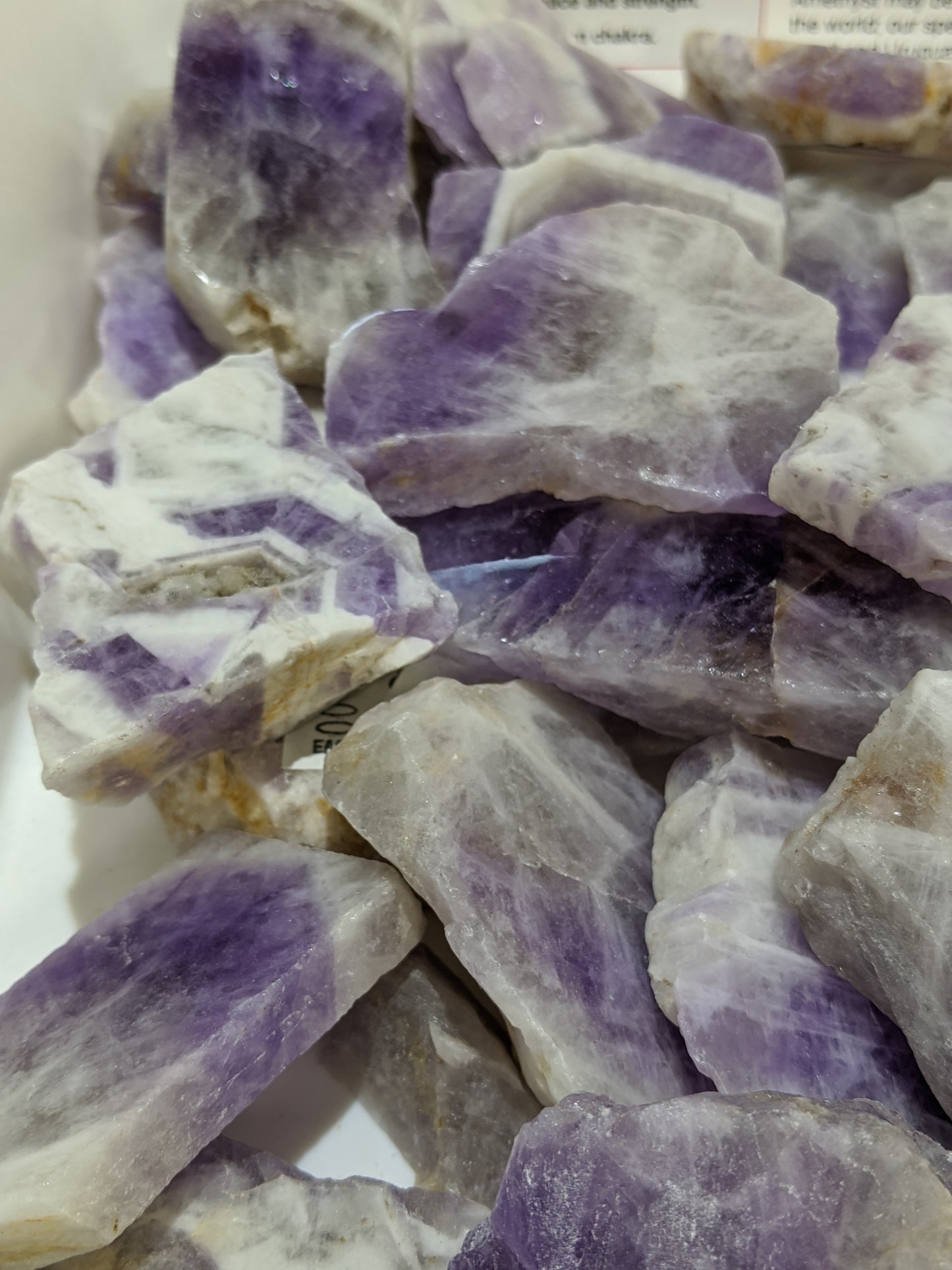Amethyst Chevron Banded slabs