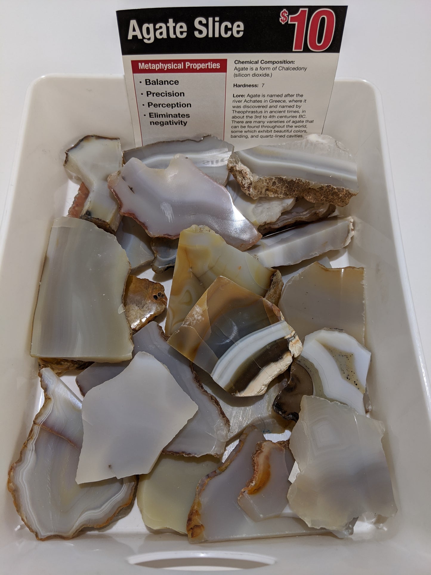 Agate Banded Slabs