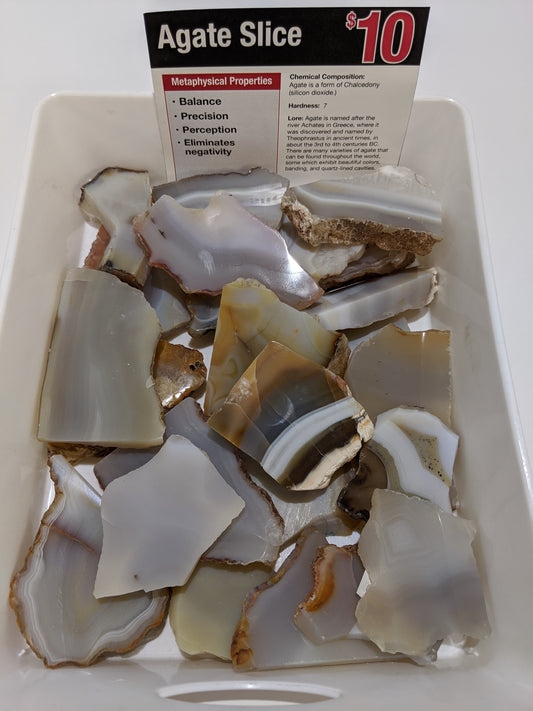 Agate Banded Slabs
