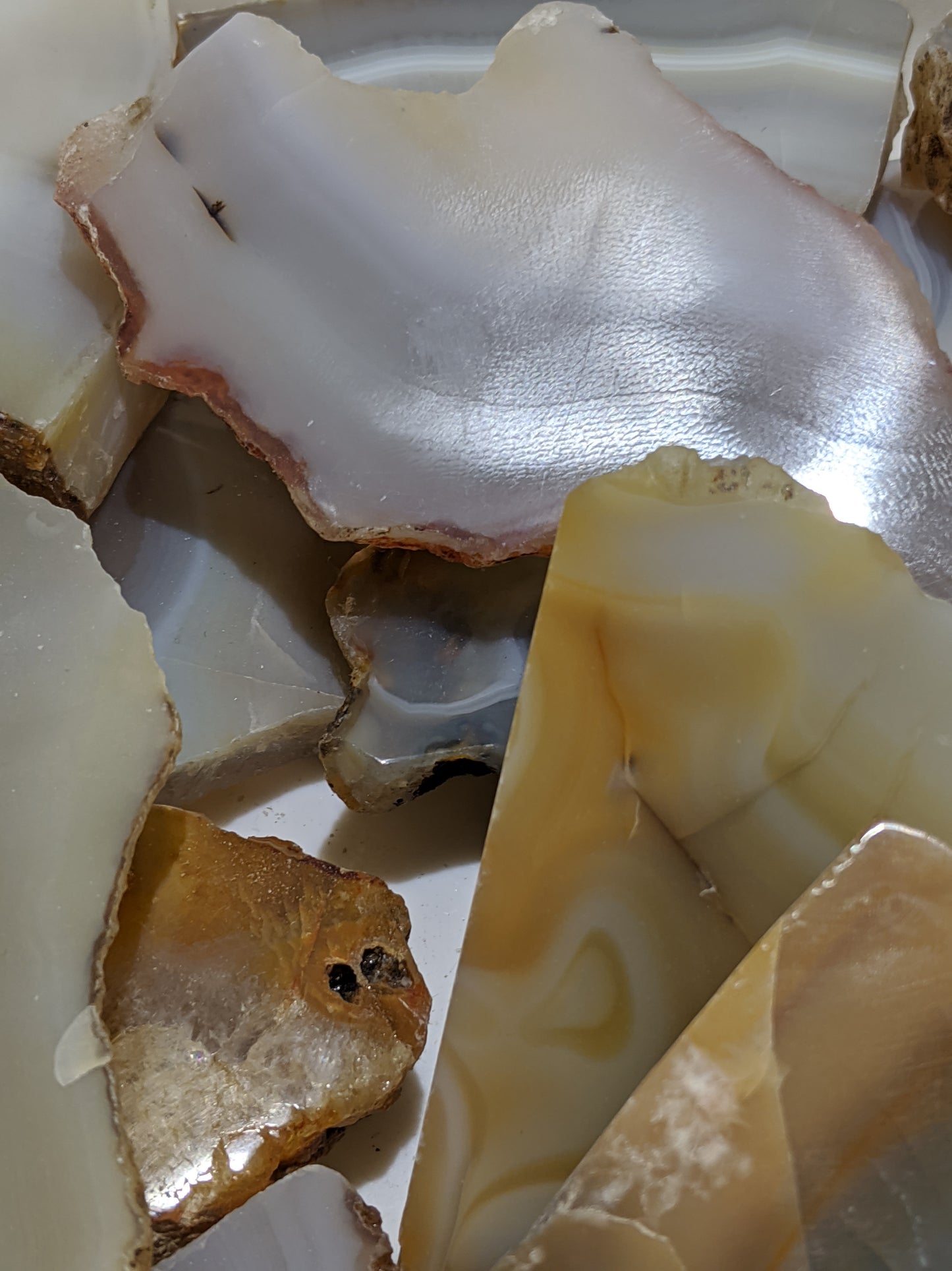 Agate Banded Slabs