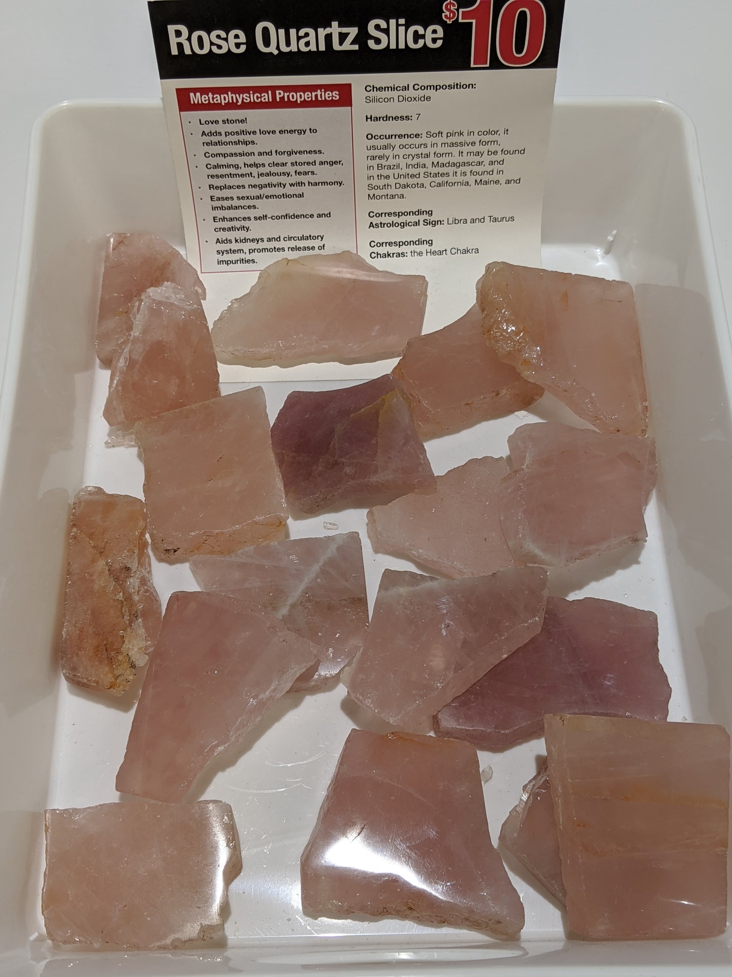 Rose Quartz Slabs