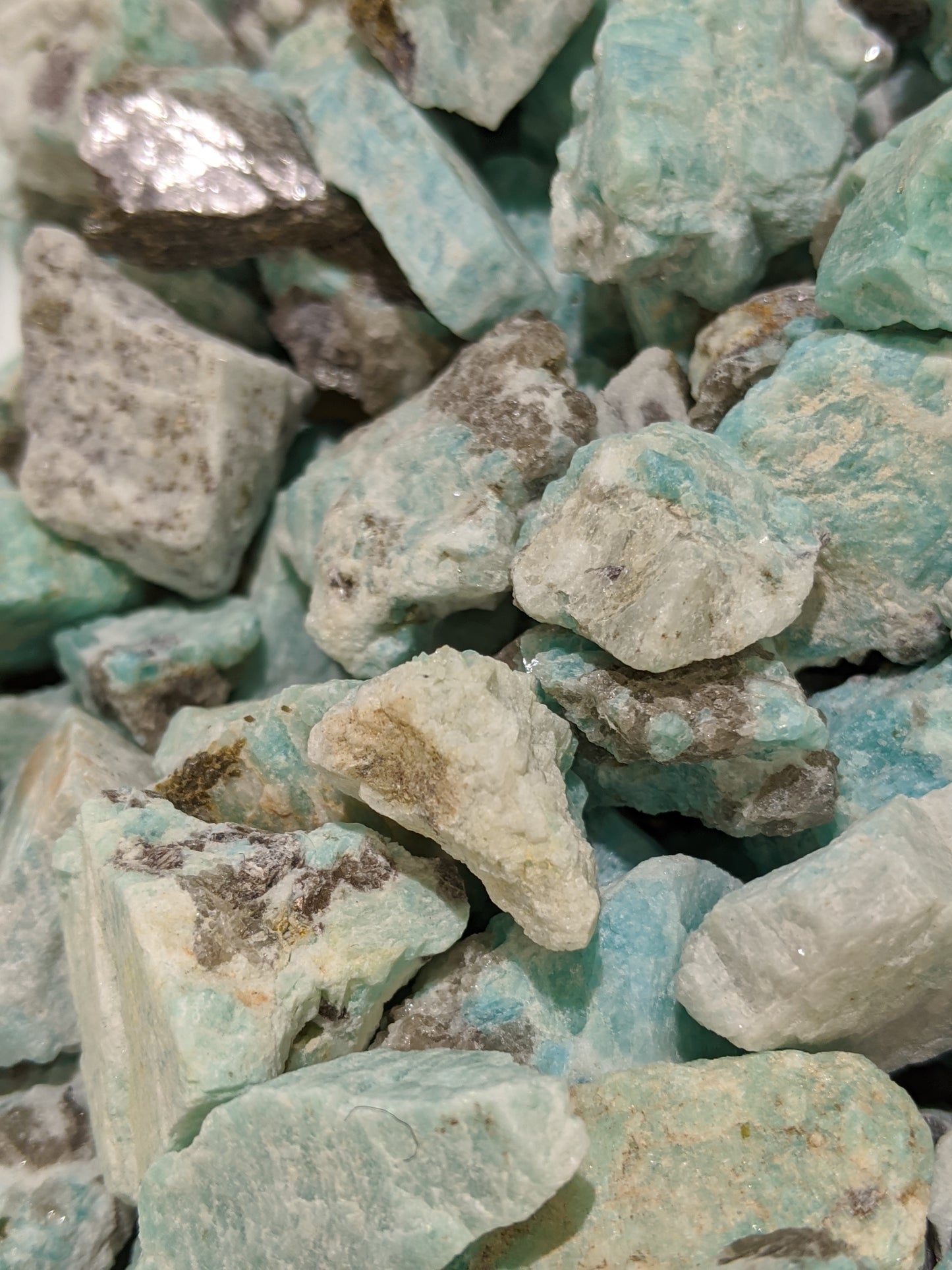 Amazonite Rough matrix