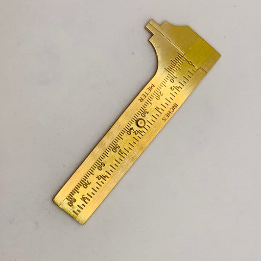 Gauge - brass gauge 3" 80mm