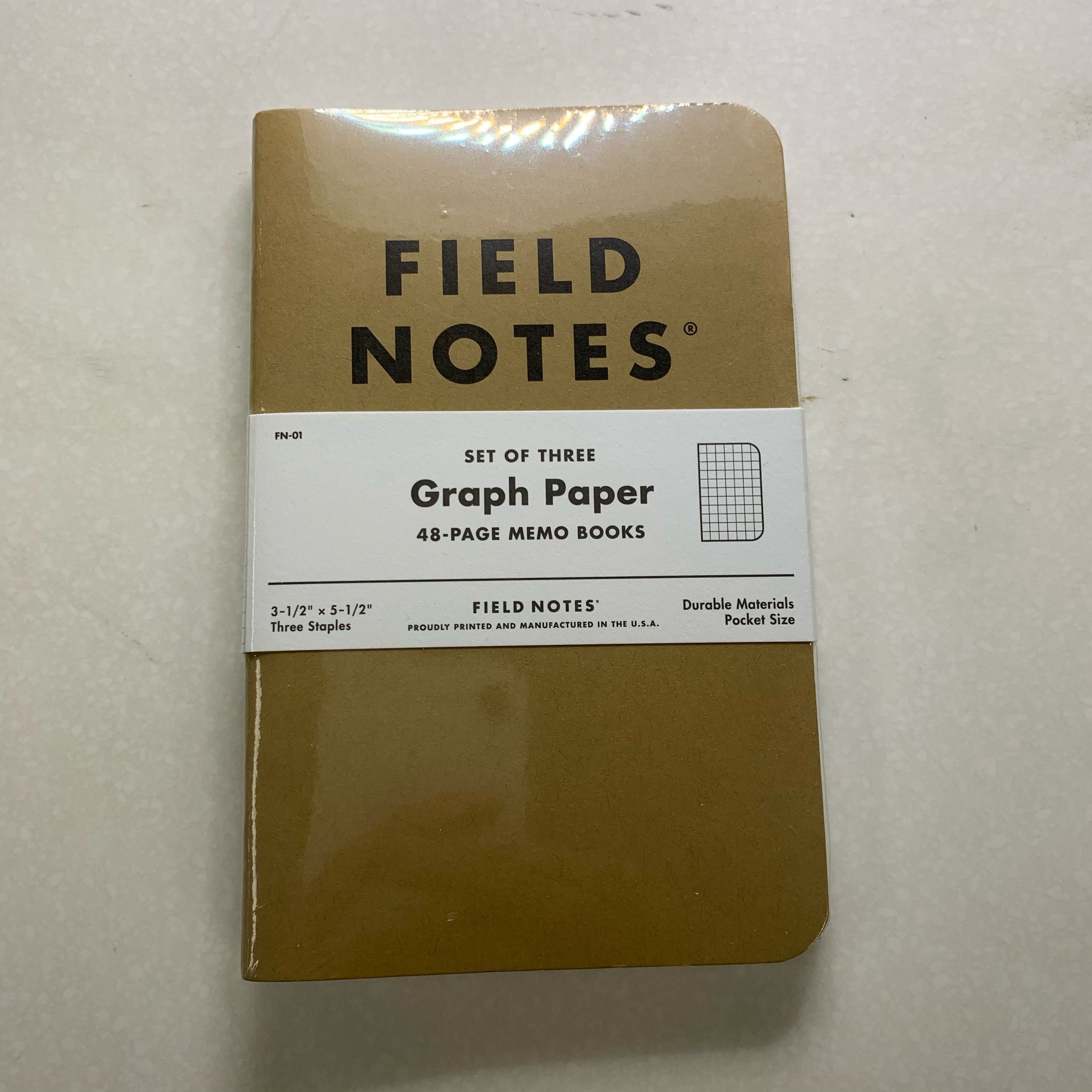 Field Notes Graph Paper Memo Books – Silver Anvil Rock and Gem