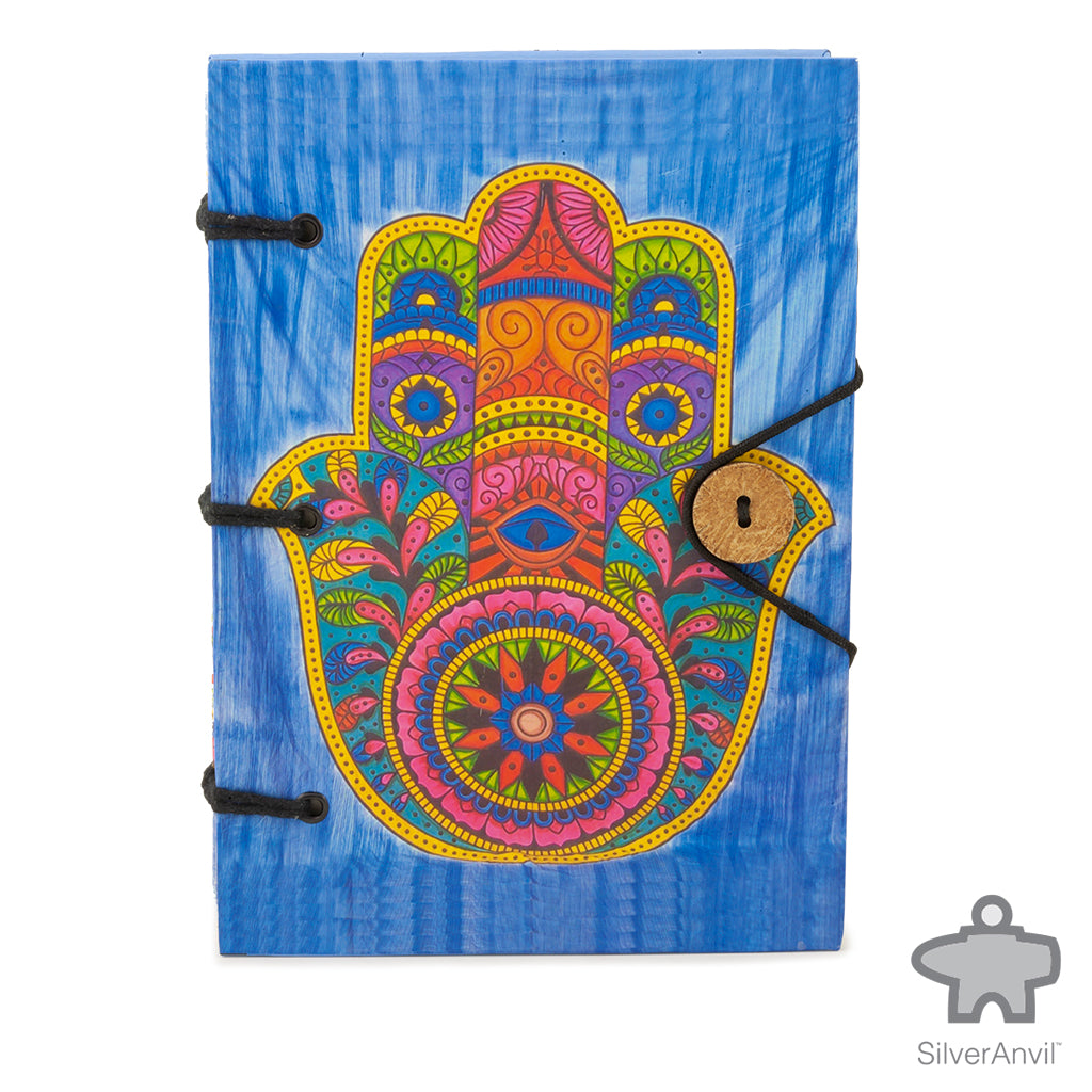 Artisan Crafted Journal with Button Clasp