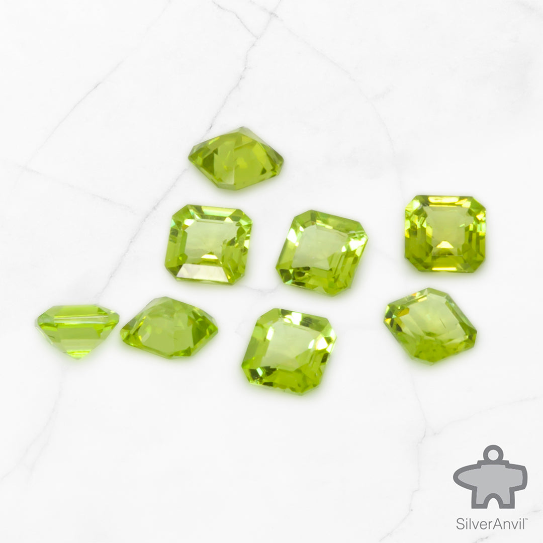 Peridot - Octagonal Step Cut