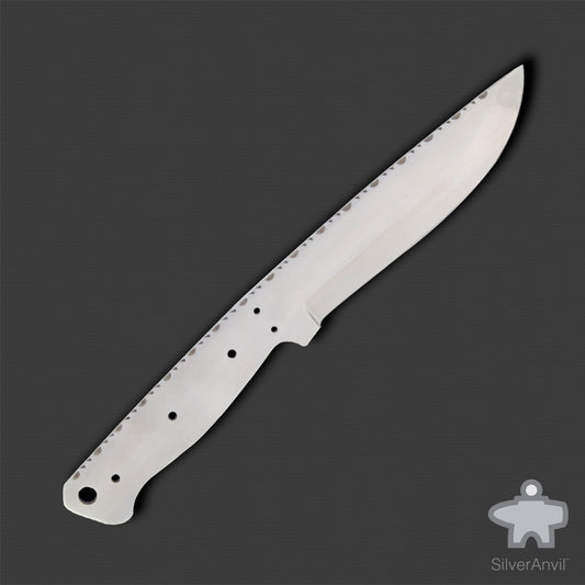 Drop Point Full Tang Knife Blank (22.5cm)