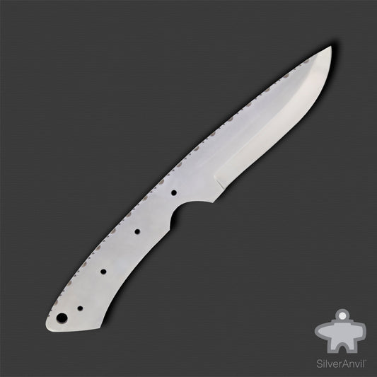 Drop Point Full Tang Knife Blank (23cm)