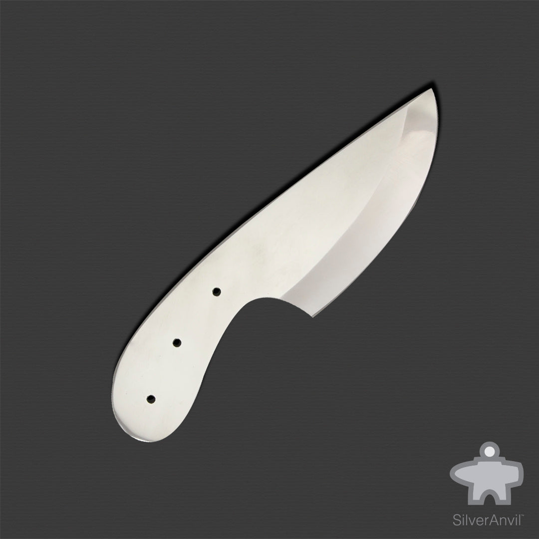 Drop Point Full Tang Knife Blank (13cm)