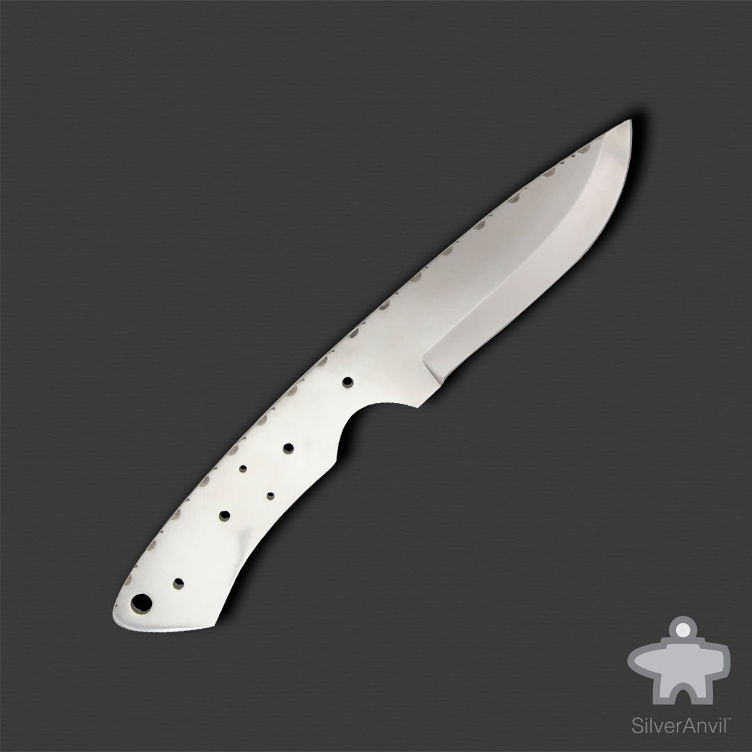 Drop Point Full Tang Knife Blank (22cm)