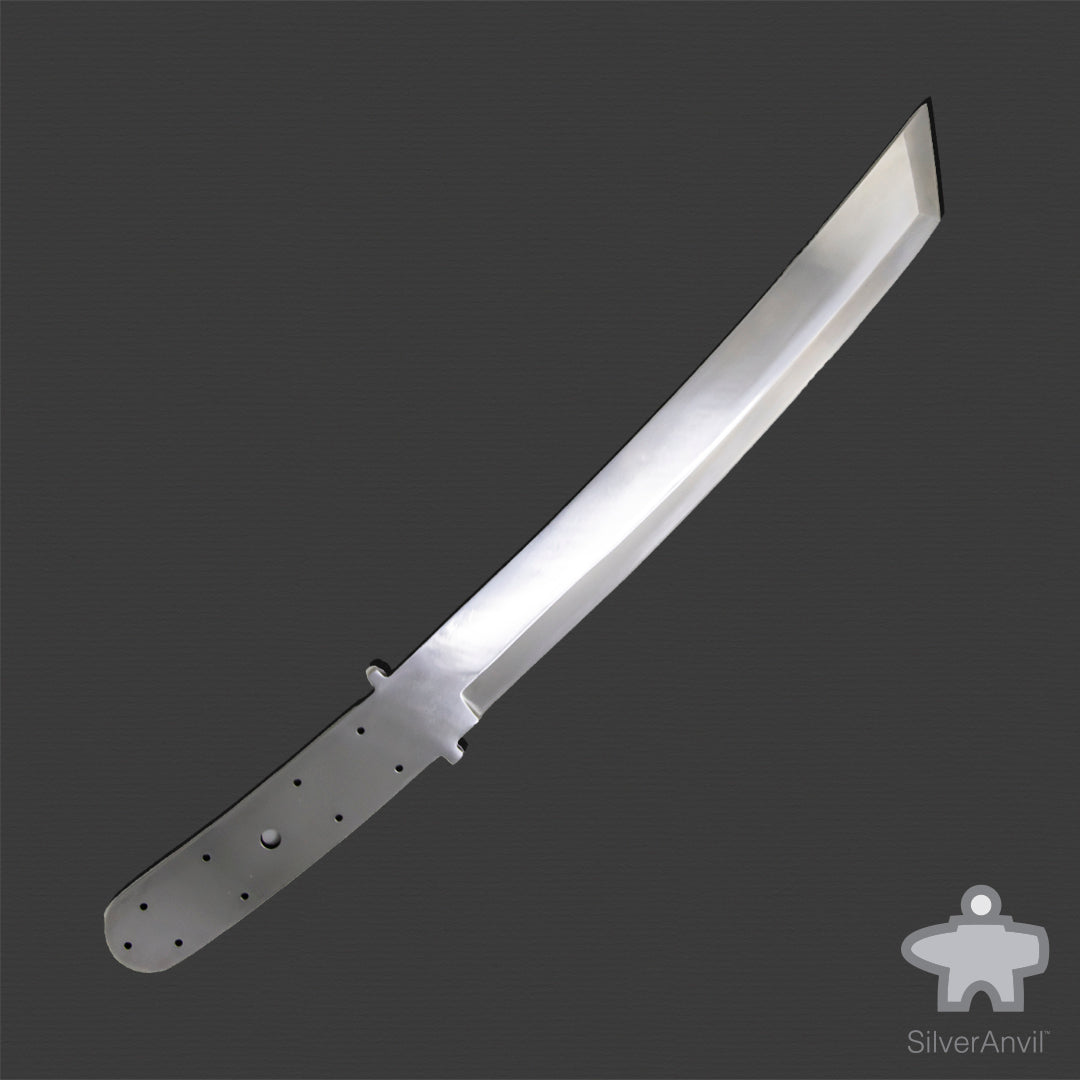 Tanto Point Full Tang Knife Blank (38cm)