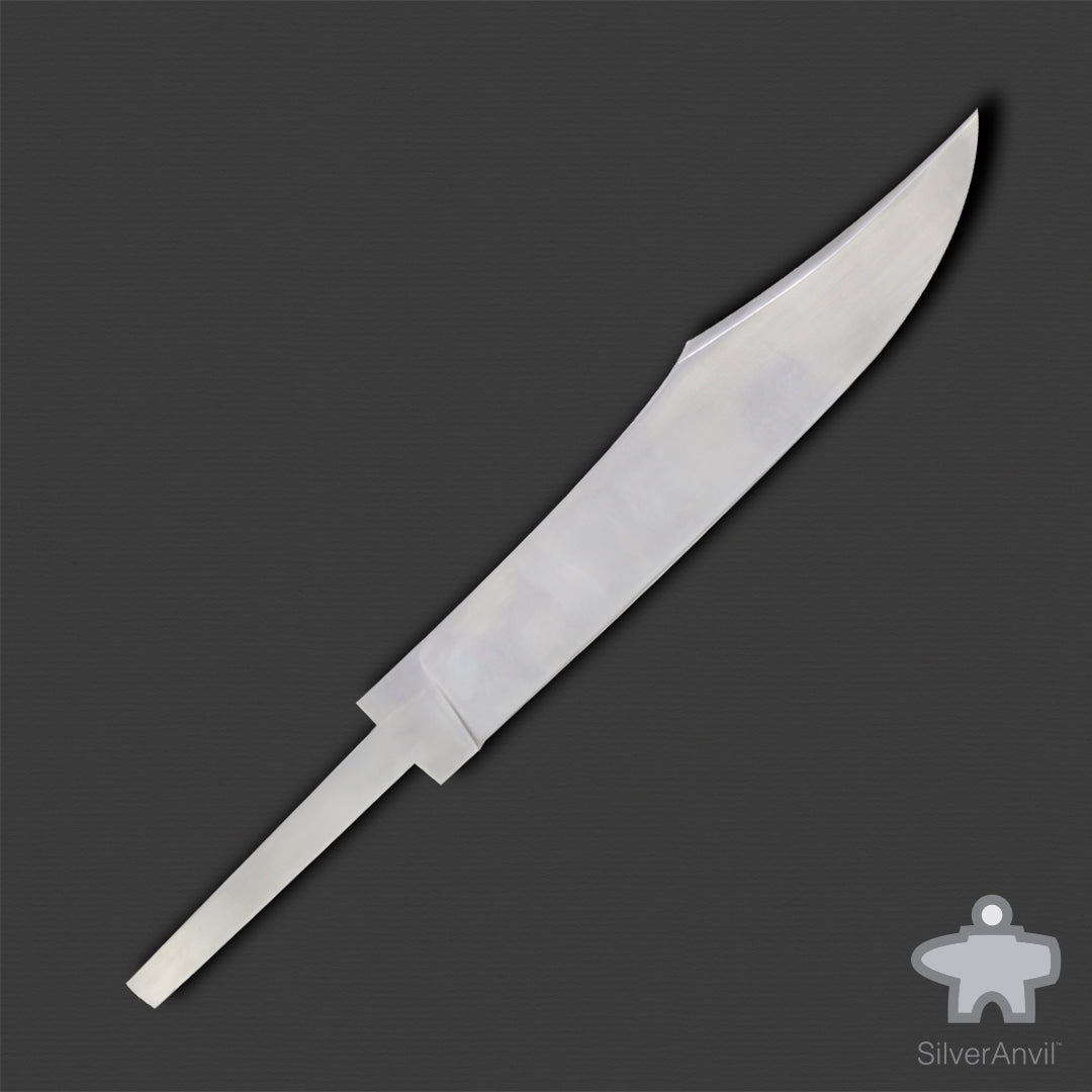 Clip Point Partial Tang Knife Blank (28cm)