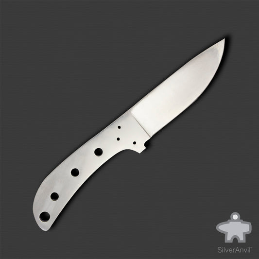 Drop Point Full Tang Knife Blank (20cm)