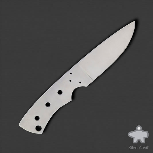 Drop Point Full Tang Knife Blank (20cm)