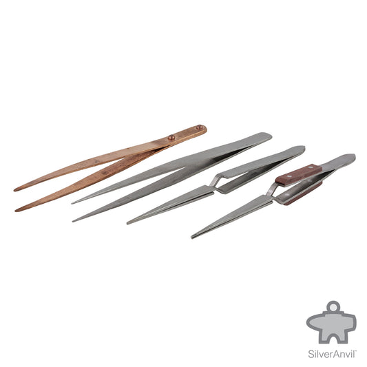 Set of 4 Tweezers