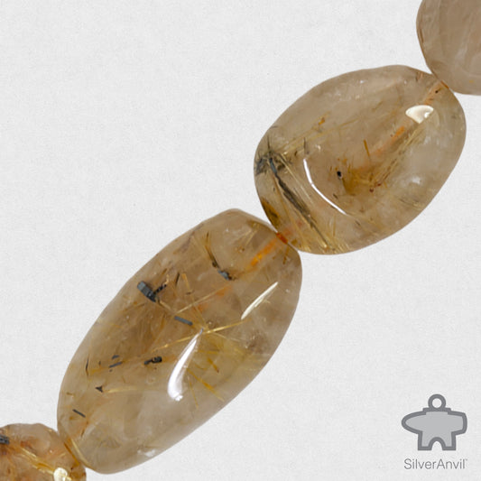Rutilated Quartz Beads