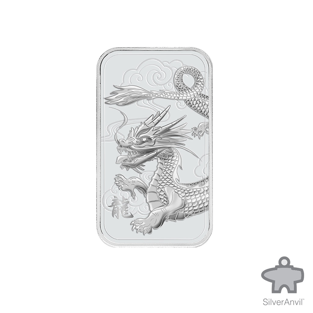 Silver Bullion - 1 oz Dragon