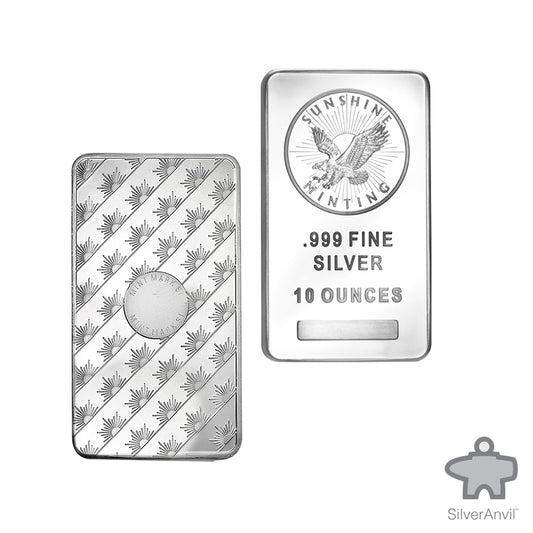 Silver Bullion - 10 oz